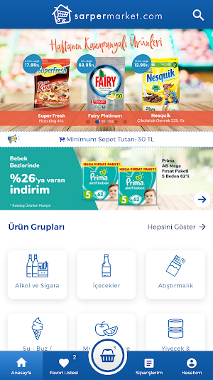 Sarper Market Screenshot 0