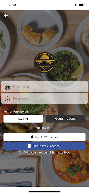 Relish Restaurant Screenshot 2