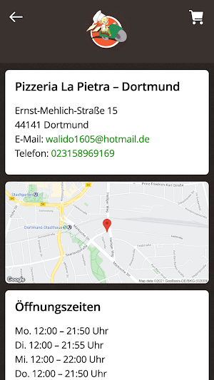 Pizzeria La Pietra Dortmund Screenshot 3