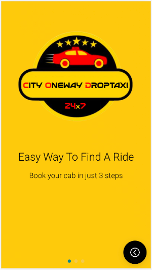 City Oneway Drop Taxi - Outsta Screenshot 0
