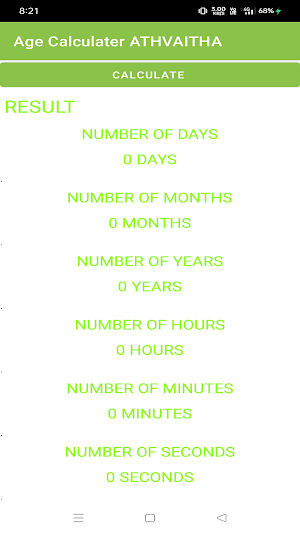 Age Calculater Athuvaitha Screenshot 1