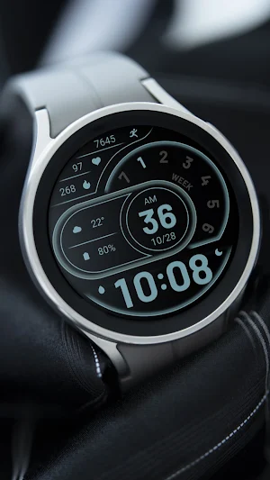 Dreamy Micro Blue ZKin Watch Screenshot 1