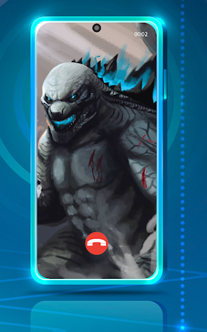 Godzilla Prank Text: Fake Call Screenshot 0