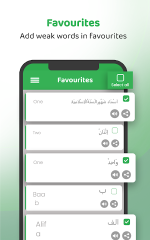 Learn Arabic for beginners - Free Arabic learning Screenshot 2