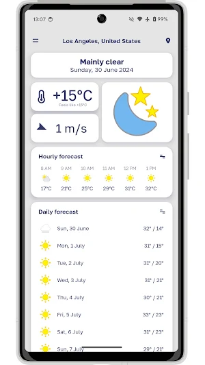 Just Weather Screenshot 0