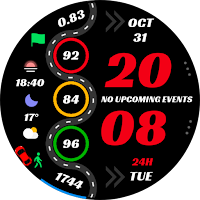 Racing Watch Face Wear OS