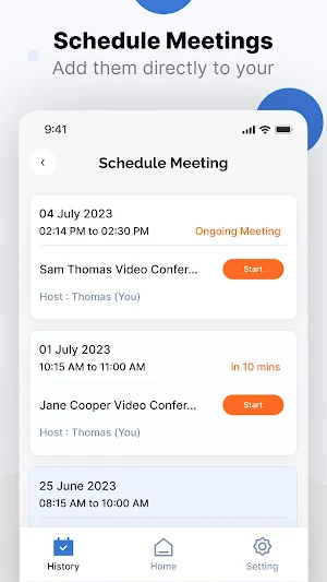 Video Conference For Meeting Screenshot 3