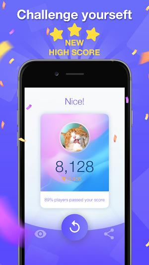 Nines! Purple Block Puzzle Screenshot 3