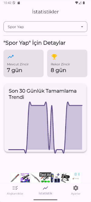 Monoton - Alışkanlık Takibi Screenshot 2