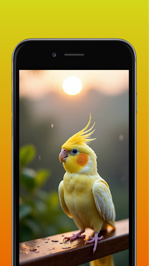 Cockatiel bird Wallpaper 4K Screenshot 0