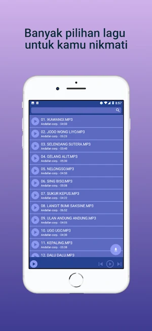 Mp3 Dangdut Kendang Banyuwangi Screenshot 1
