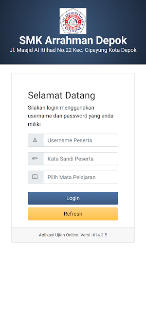 SMK ARRAHMAN DEPOK Screenshot 2