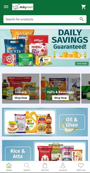 Daily Mart - Get your product at your doorstep Screenshot 0