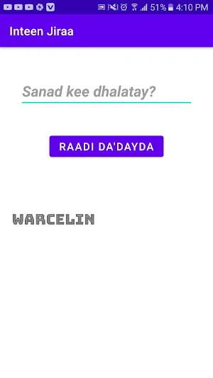 Inteen Jiraa Screenshot 0
