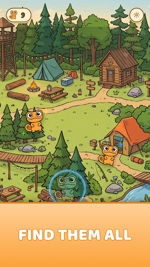 Chameleon: Hidden Object Game Screenshot 1