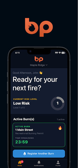 Burn Permits Screenshot 0
