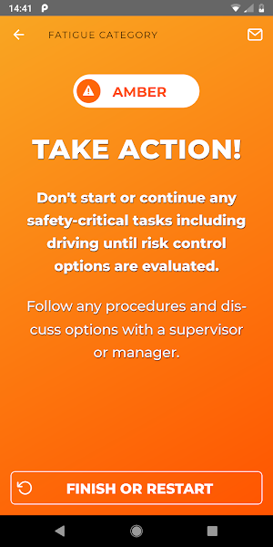 FatigueSafeBE Screenshot 3