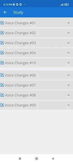 Active and Passive Voice Quiz Screenshot 0