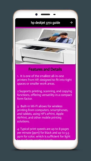 hp deskjet 3772 guide Screenshot 0