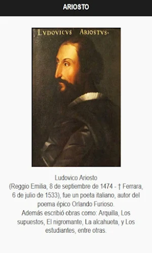 Libro Lecturas Ariosto Screenshot 1