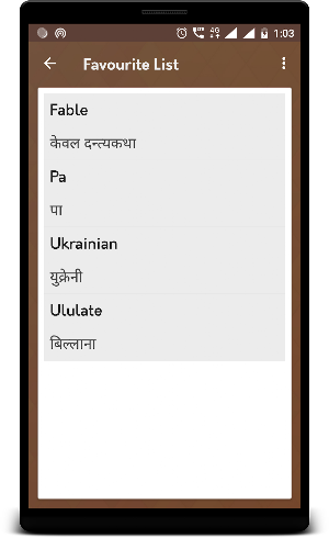 English to Nepali Translator- Nepali Dictionary Screenshot 3