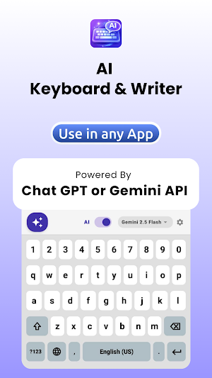 AI Keyboard - Text Rewriter Screenshot 0