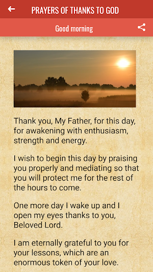 Prayers of thanks to God Screenshot 1