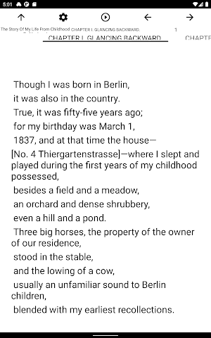 Book, The Story Of My Life From Childhood To ... Screenshot 3