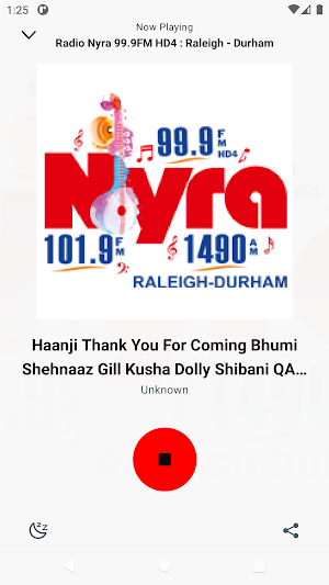 Radio Nyra Screenshot 1