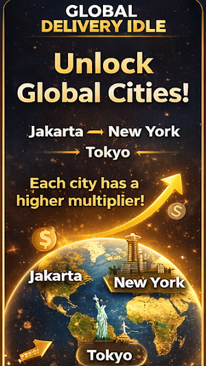 Global Delivery Idle Screenshot 1