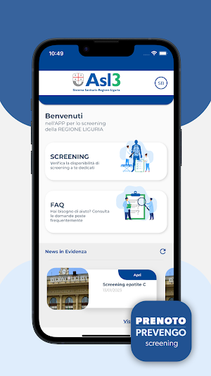 Prenoto Prevengo Screenshot 0