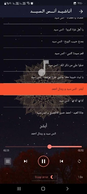 انس السيد بدون نت اغاني اناشيد Screenshot 3