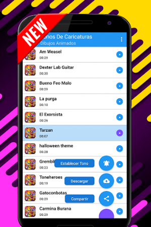 Cartoon Ringtone app Pikachu Screenshot 3