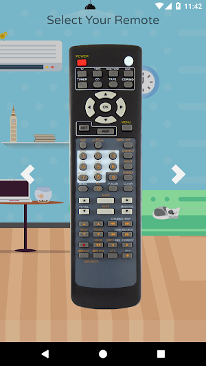 Universal Audio Receiver Remote Control Screenshot 0
