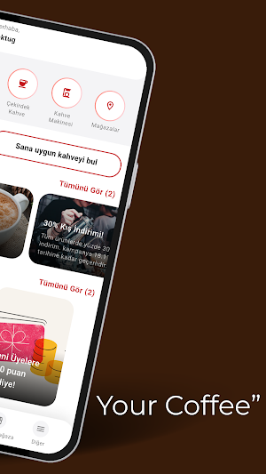 Kahve Store: Premium Coffee Screenshot 1