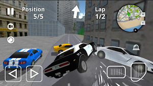 Police Car City Driving Screenshot 1
