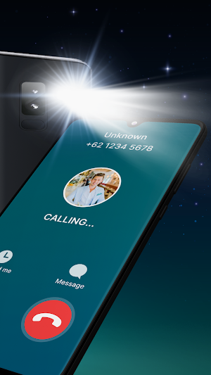 Flash alert: Call & Message Screenshot 1