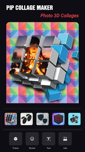 Pip collage maker -  3d collage, photo editor Screenshot 2