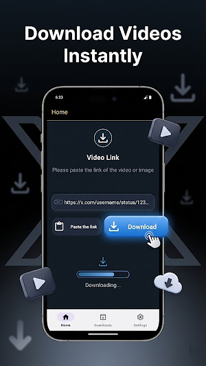Twitter Video Download: X Save Screenshot 0