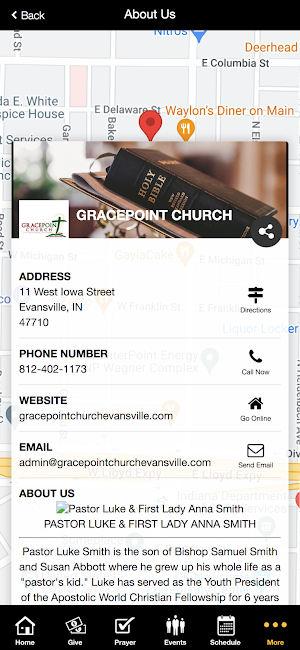 GracePoint Church Screenshot 1