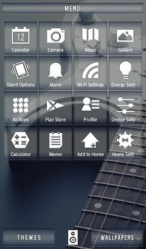 Electric Guitar Theme +HOME Screenshot 1