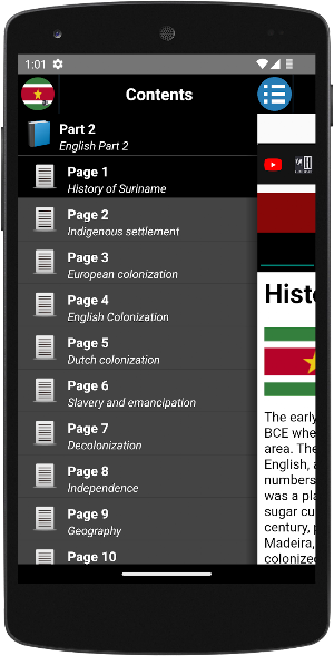 History of Suriname Screenshot 2