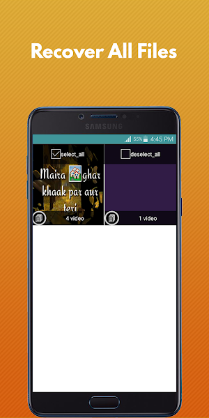 Recover all Deleted Files Screenshot 1