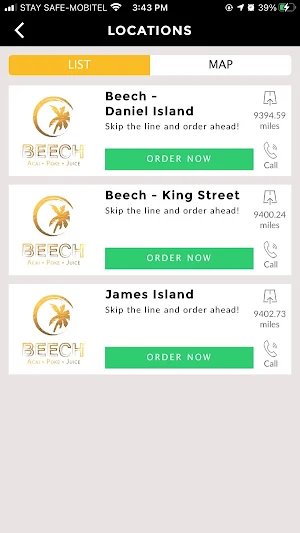 BEECH Restaurants Screenshot 1