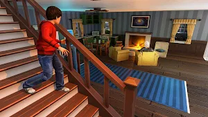 Hello Crazy Neighbor Game:Secret. Family Escape 3D Screenshot 0