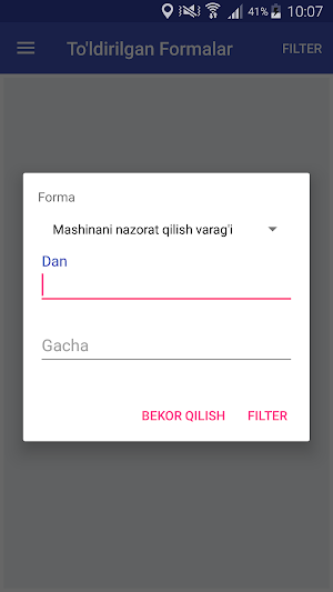 Бошкарув хисоби Screenshot 2