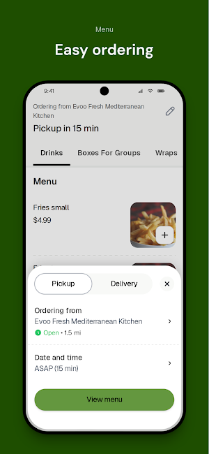Evoo Fresh Mediterranean Screenshot 2
