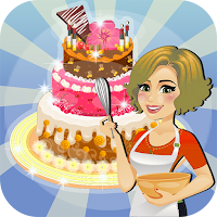 Make cake chocolate girls game