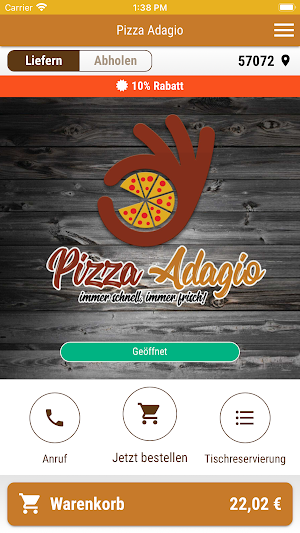 Pizza Adagio Screenshot 0