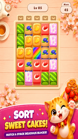 Perfect Cake: Sort & Stack Screenshot 0